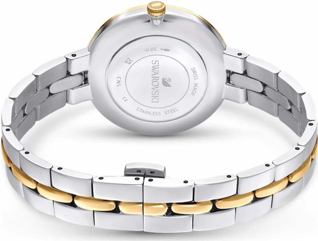 Montre Swarovski 5644072 femme détail bracelet acier inoxydable