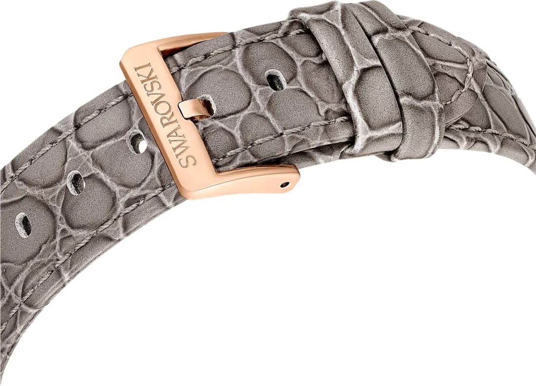 Montre Swarovski 5671153 femme détail bracelet cuir
