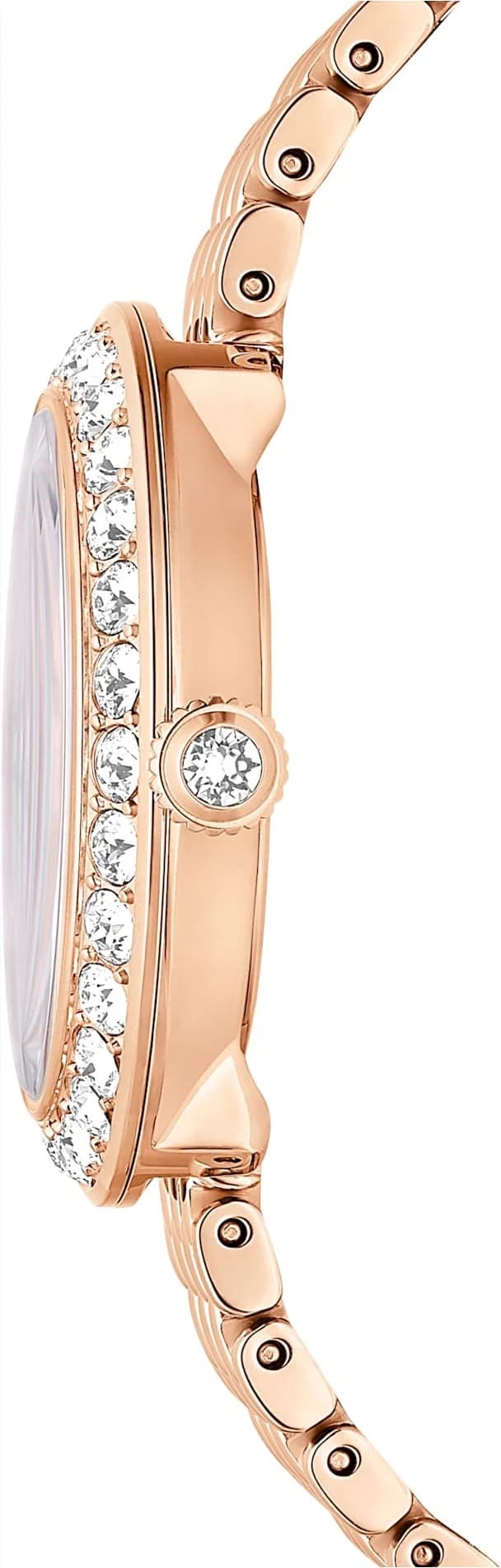 Montre Swarovski 5672981 femme détail cadran blanc