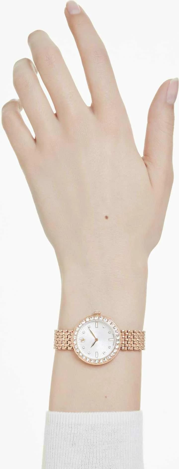 Montre Swarovski 5672981 femme détail bracelet acier inoxydable