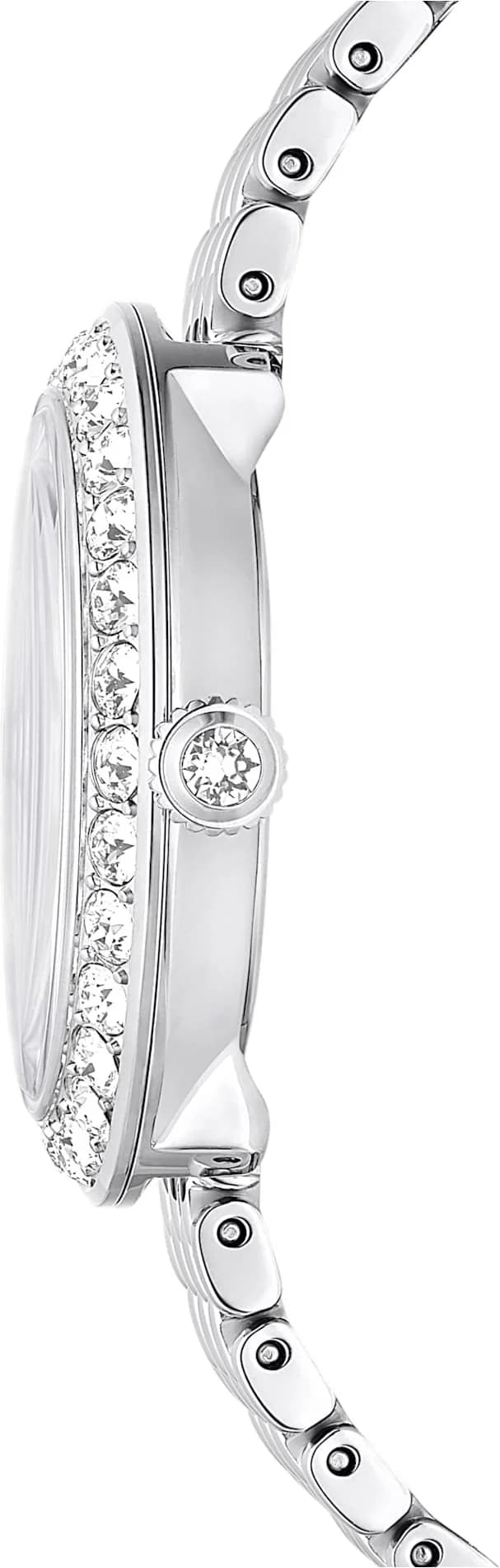 Montre Swarovski 5673022 femme détail bracelet acier inoxydable