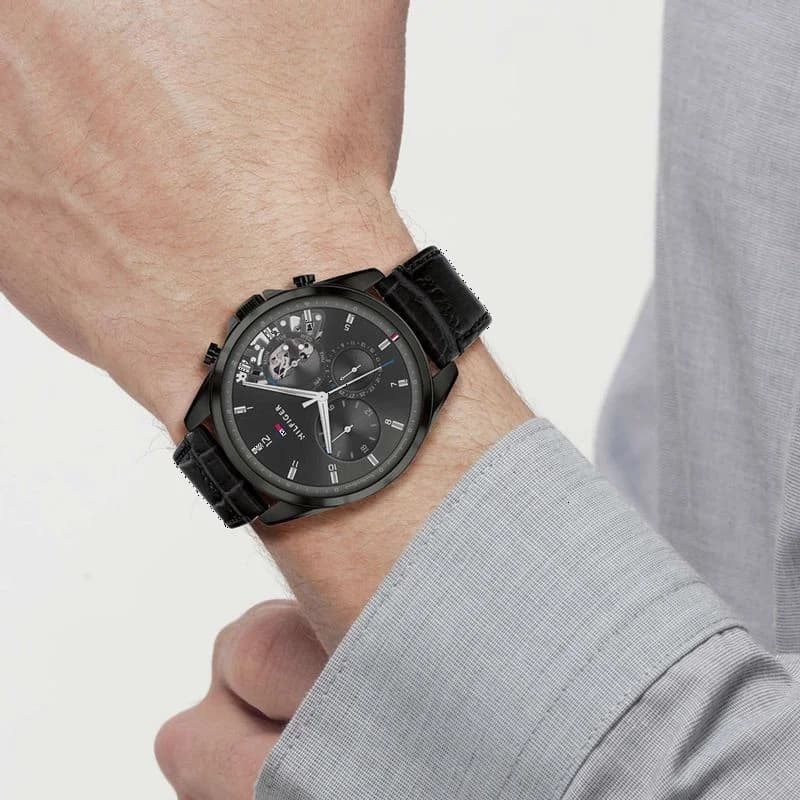 Montre Tommy Hilfiger 1710452 homme verso boîtier or rose