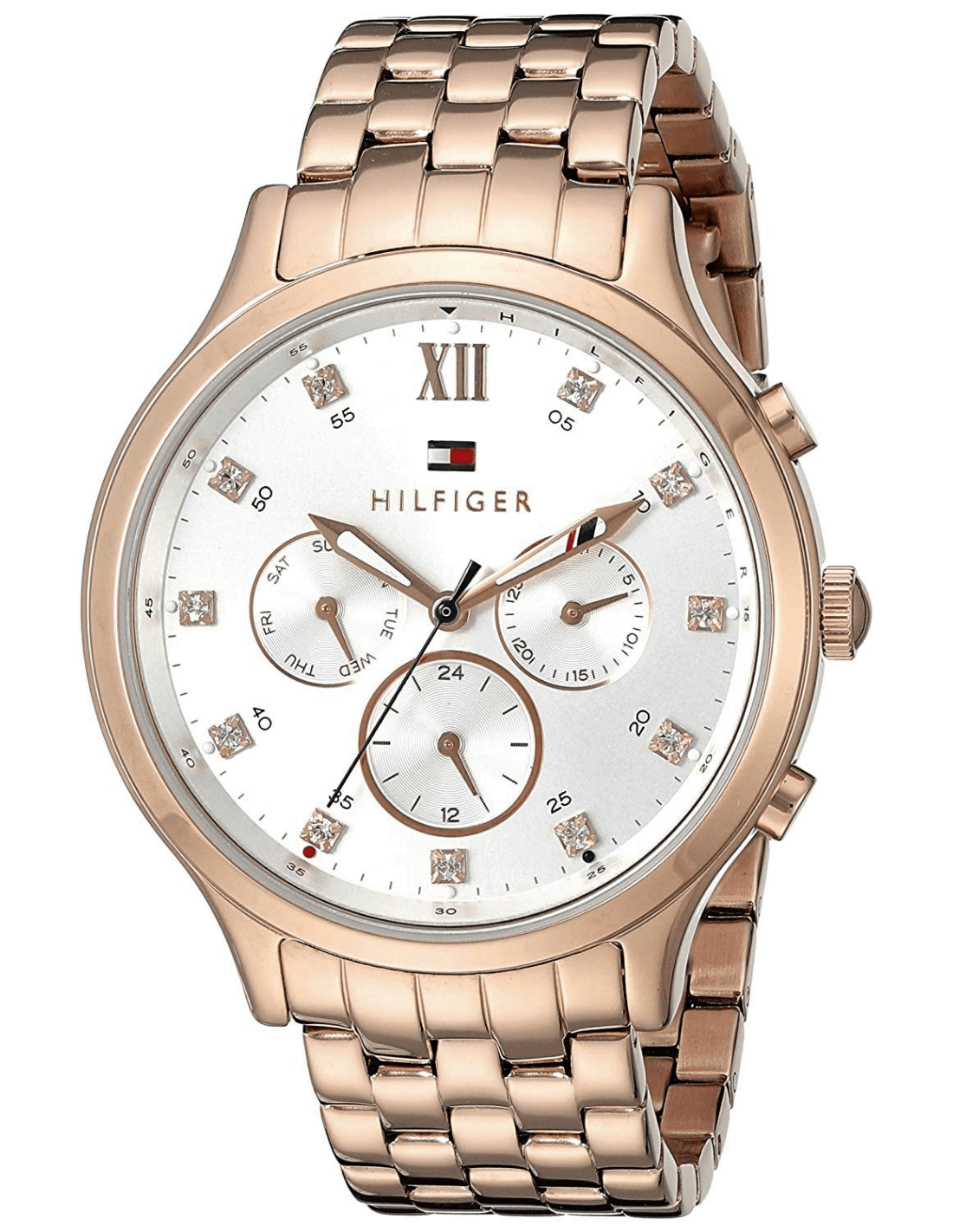 Montre Tommy Hilfiger Amelia 1781611 en acier or rose