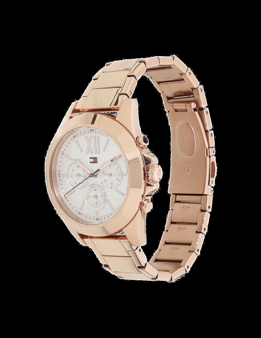 Montre Tommy Hilfiger 1781847 femme détail cadran argent
