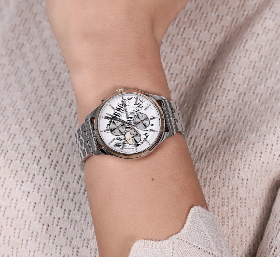 Montre Tommy Hilfiger 1782122 femme détail cadran nacre