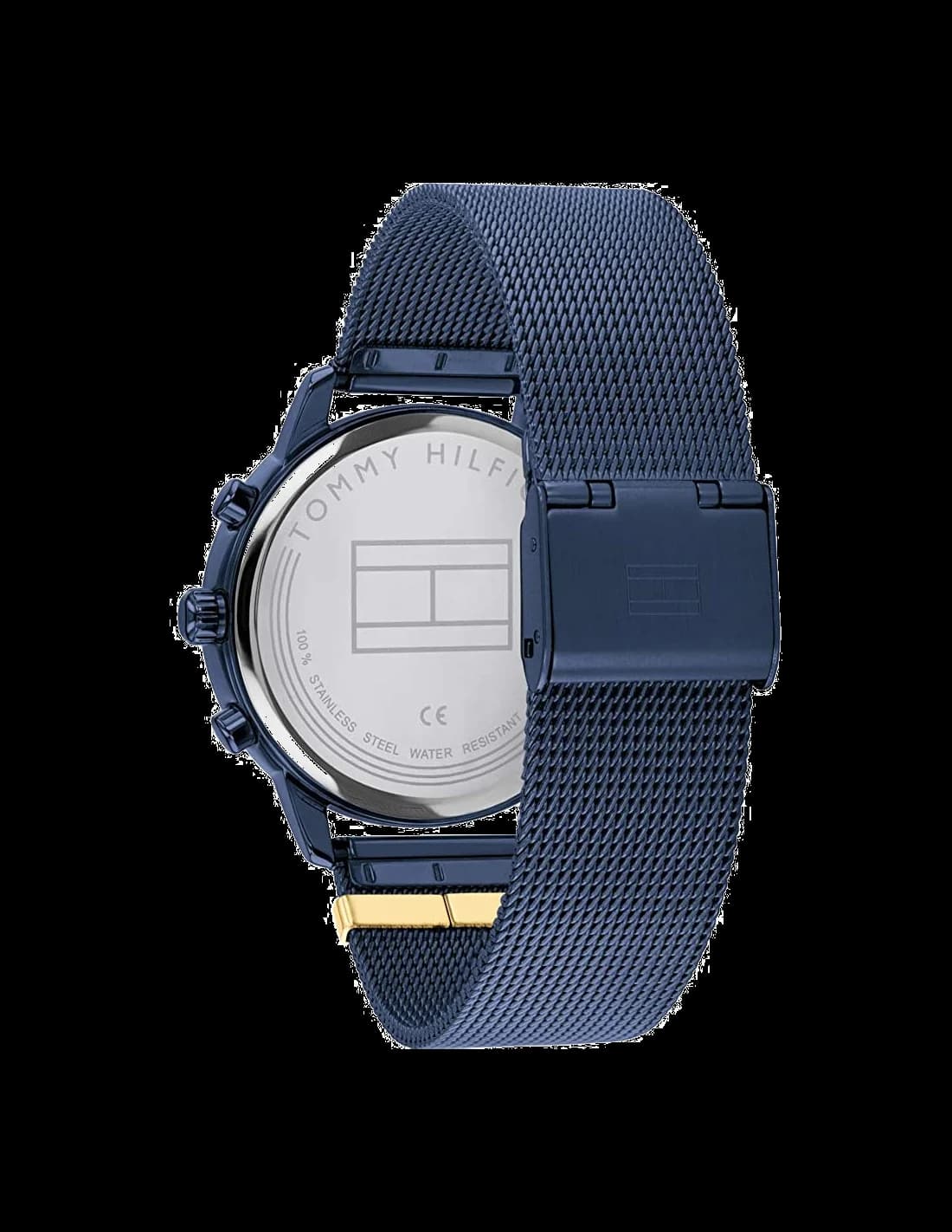 Montre Tommy Hilfiger 1782305 femme détail cadran bleu