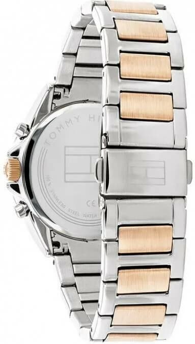 Montre Tommy Hilfiger 1782387 femme détail cadran argent