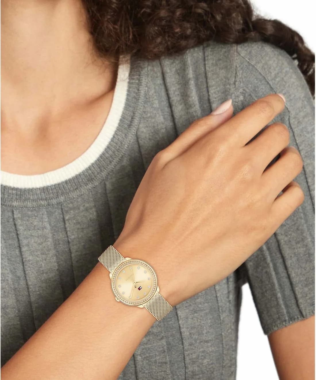 Montre Tommy Hilfiger 1782699 femme verso boîtier or