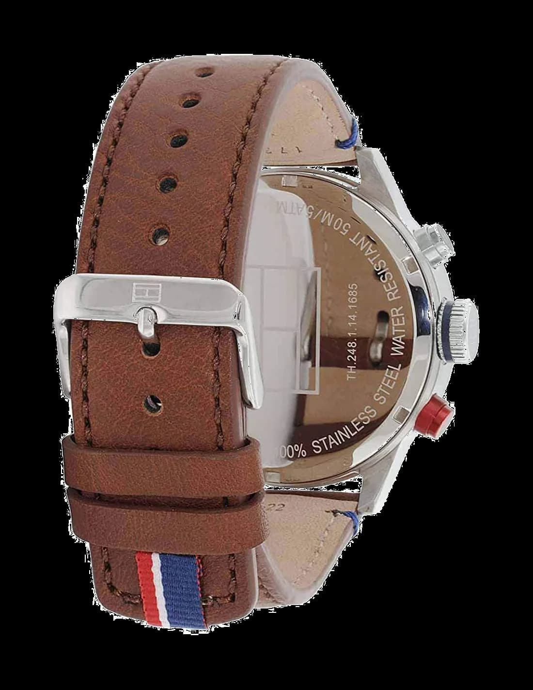 Montre Tommy Hilfiger 1791066 homme détail cadran bleu