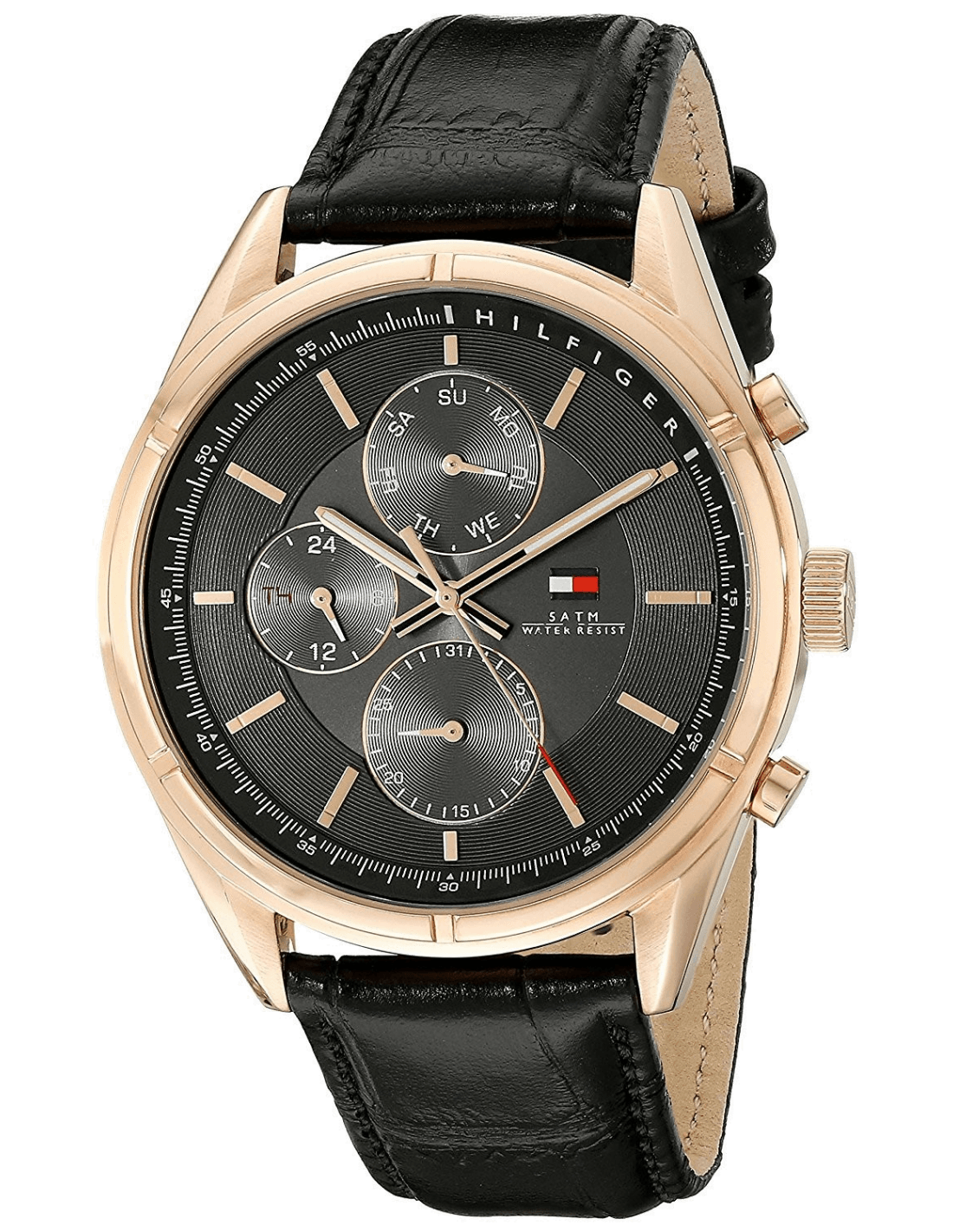 Montre Tommy Hilfiger 1791125 Noir avec Bracelet Confort