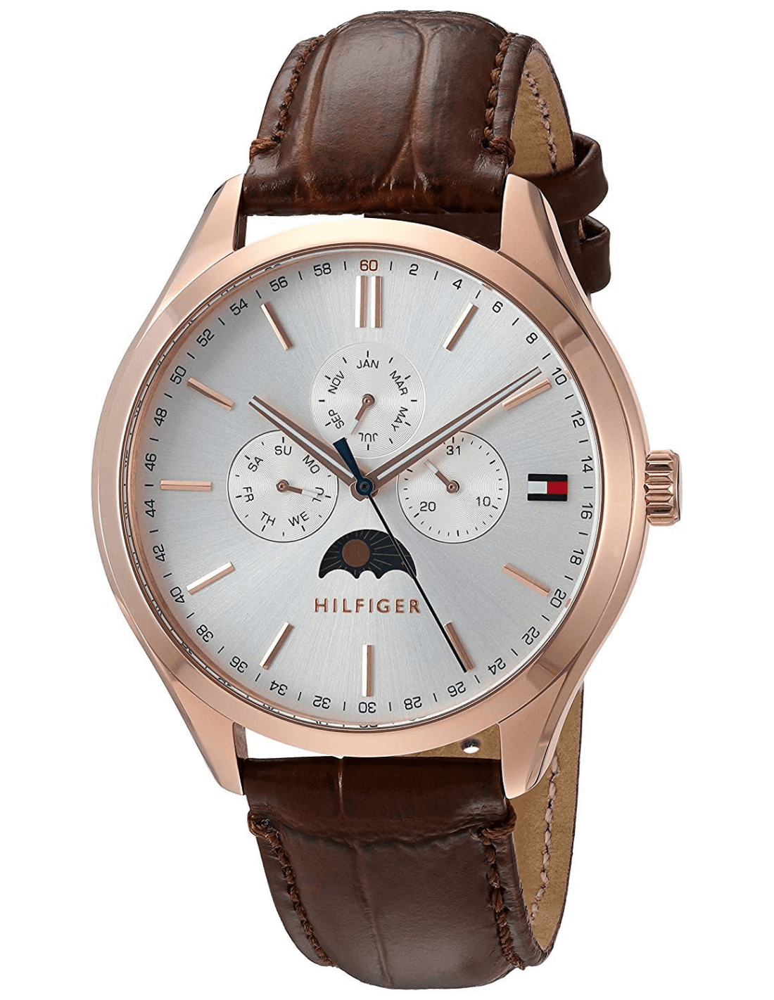 Montre Tommy Hilfiger 1791306 Oliver Bracelet Cuir Marron