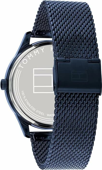 Montre Tommy Hilfiger 1791421 homme détail cadran bleu