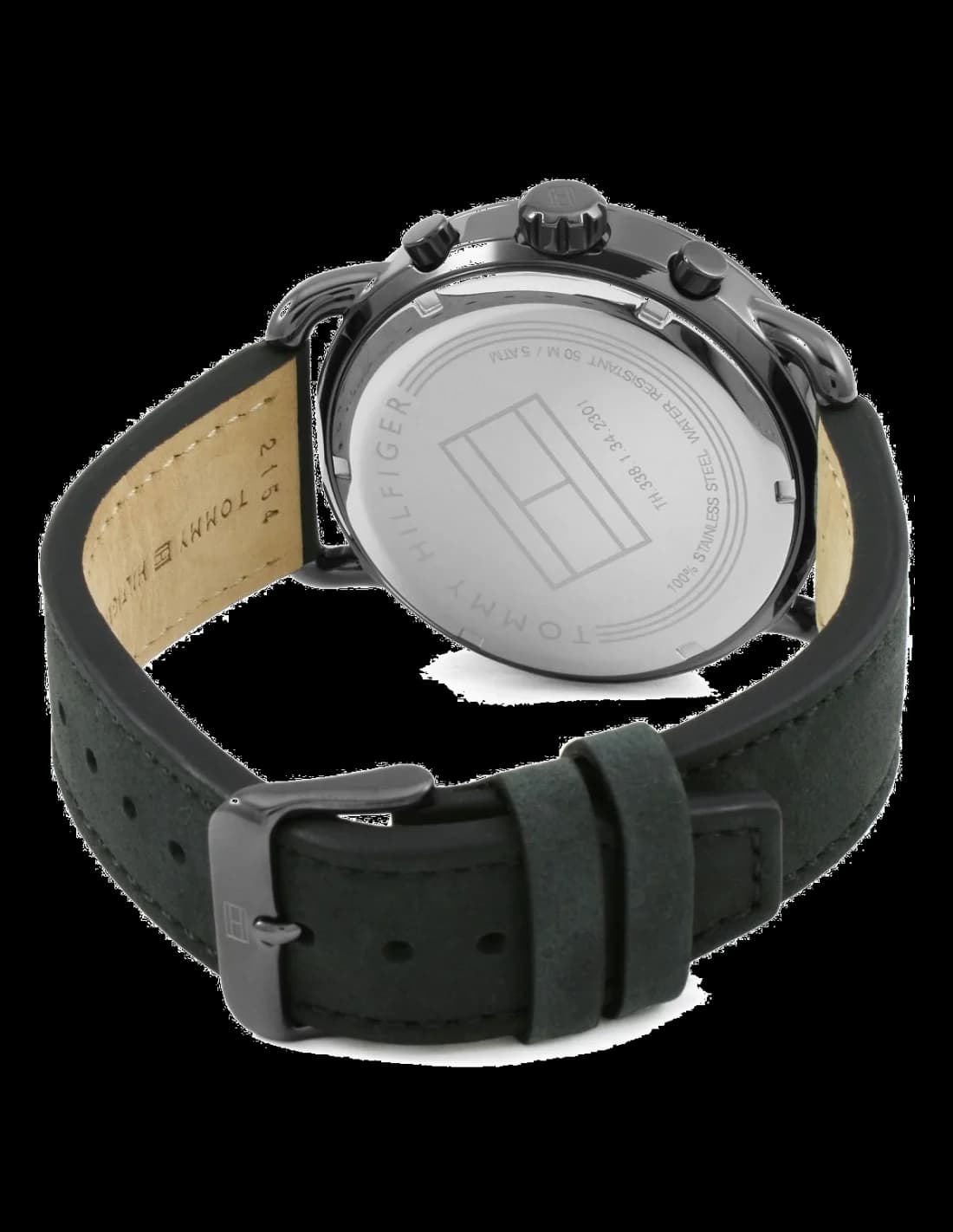 Montre Tommy Hilfiger 1791426 homme détail cadran noir