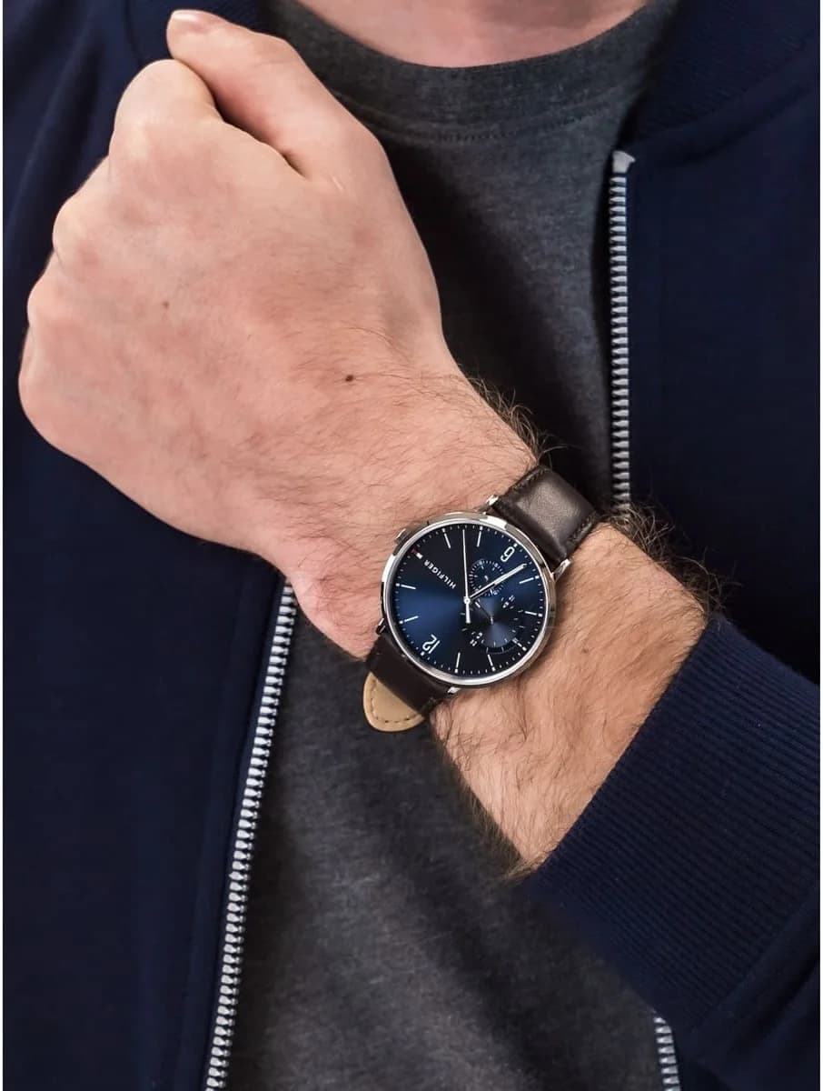 Montre Tommy Hilfiger 1791508 homme verso boîtier argent