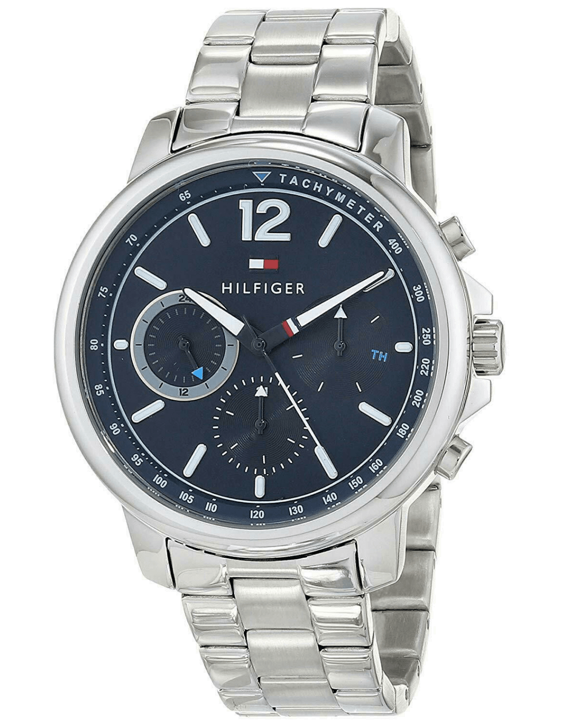 Tommy Hilfiger 1791534 chronographe bleu — Montres Outlet