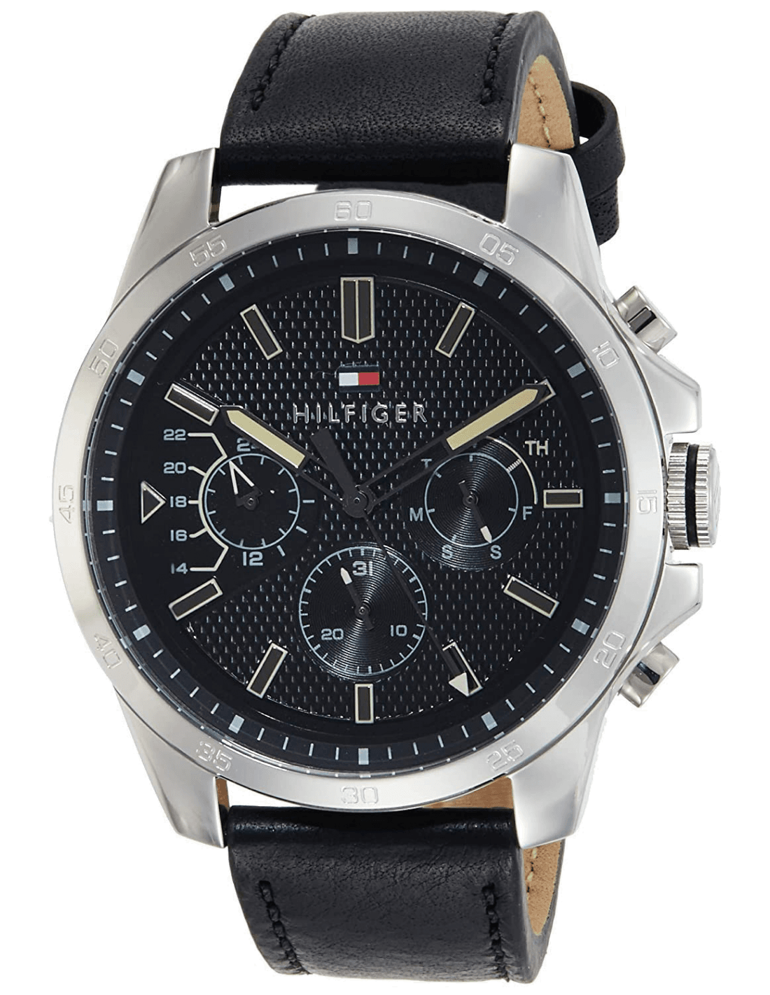 Tommy Hilfiger 1791563 montre chronographe noir — Montres Outlet