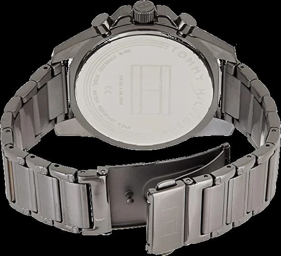 Montre Tommy Hilfiger 1791790 homme détail cadran noir