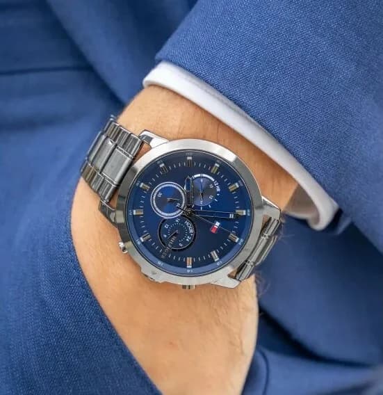 Montre Tommy Hilfiger 1791796 homme verso boîtier