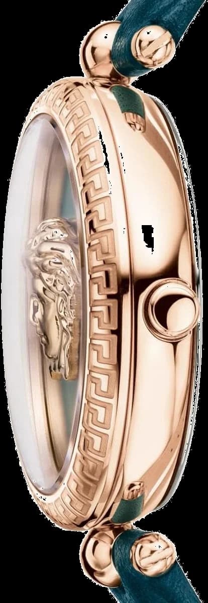 Montre Versace VECQ00318 femme détail cadran vert
