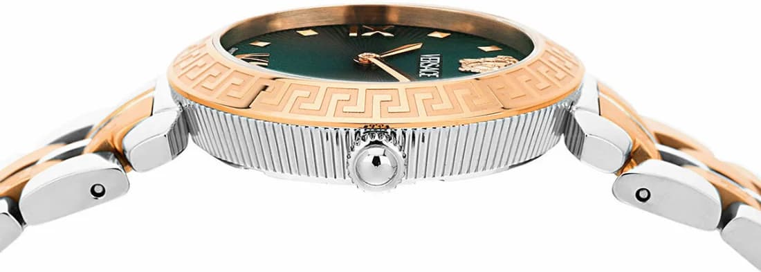 Montre Versace VEOCA0224 femme détail cadran vert