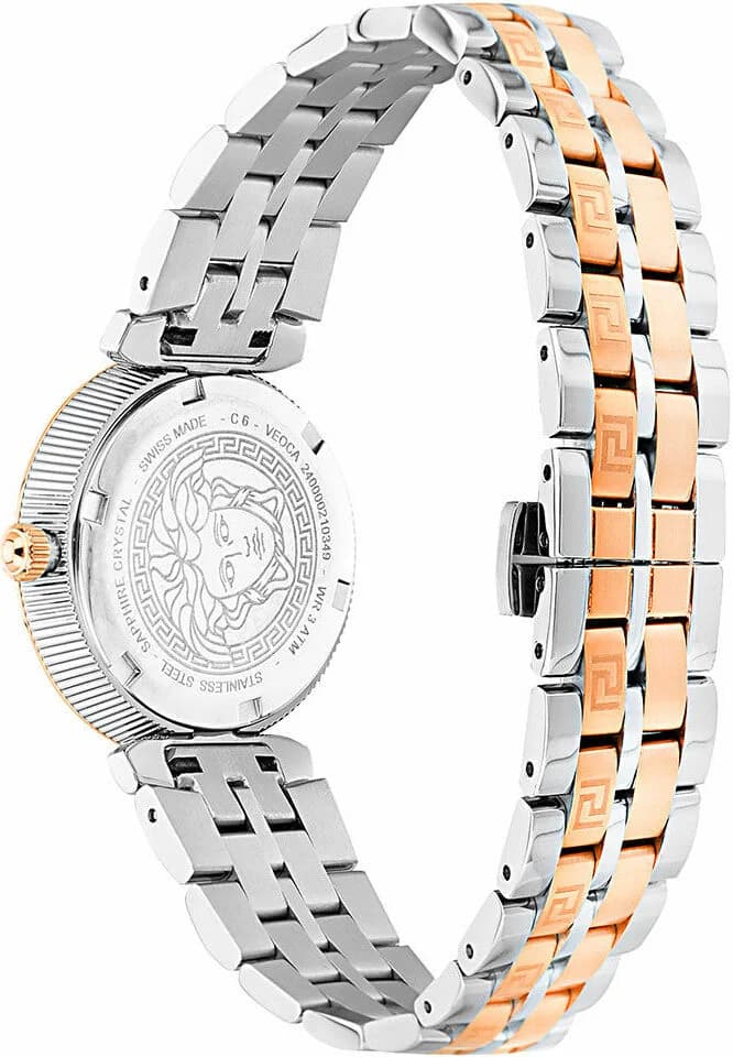 Montre Versace VEOCA0224 femme verso boîtier bicolore