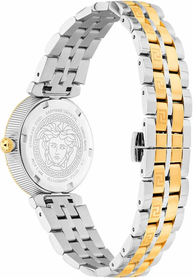 Montre Versace VEOCA0324 femme verso boîtier bicolore