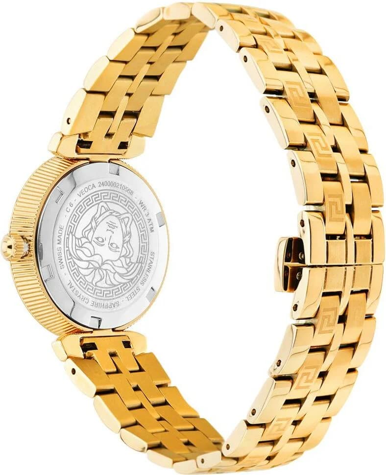 Montre Versace VEOCA0524 femme verso boîtier or