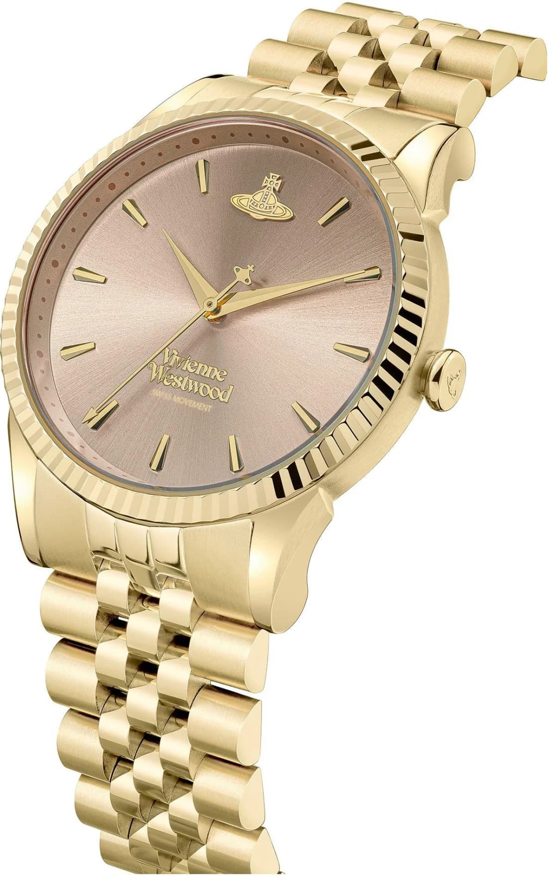 Montre Vivienne Westwood VV240PKGD femme vue de profil