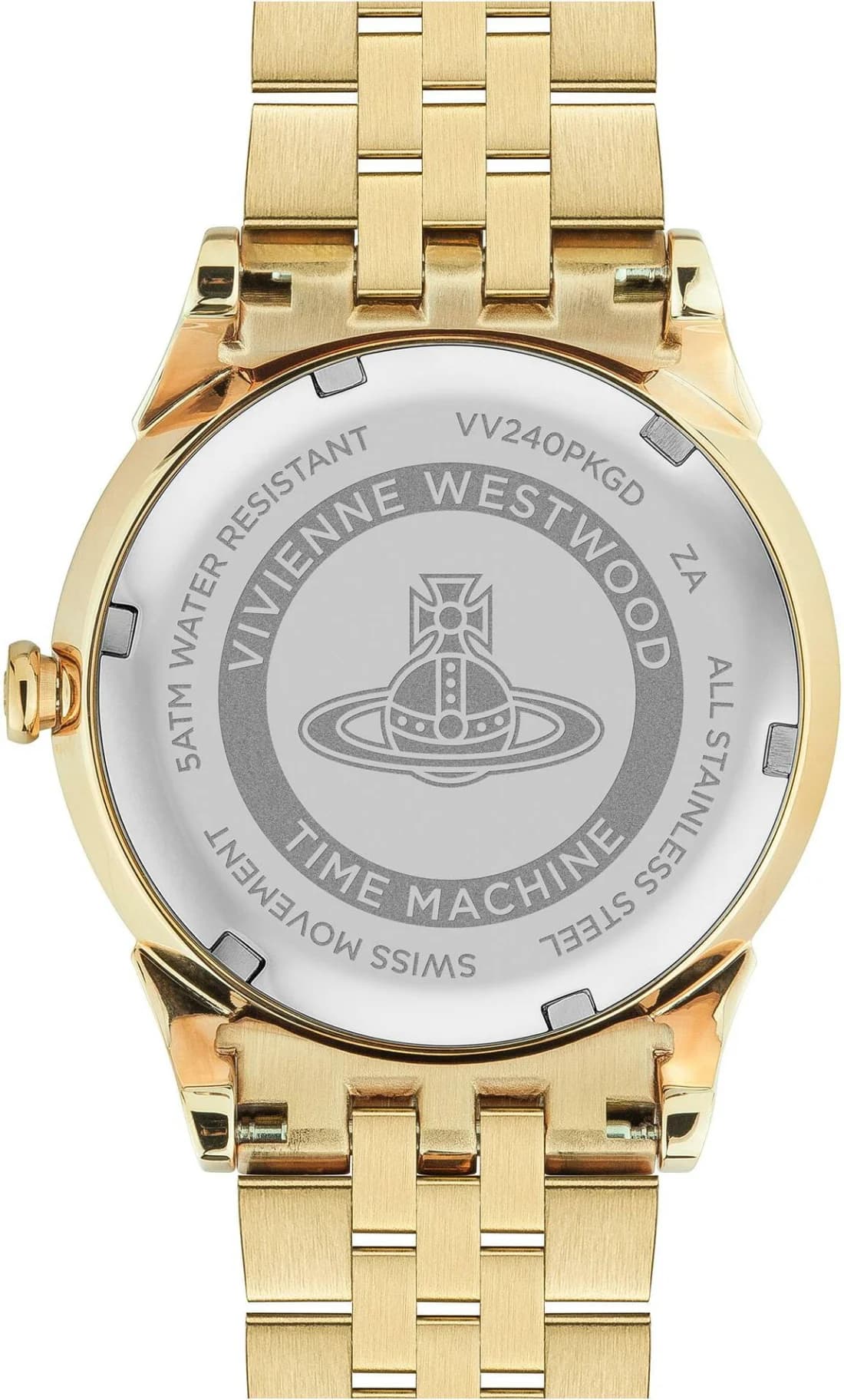 Montre Vivienne Westwood VV240PKGD femme verso boîtier or