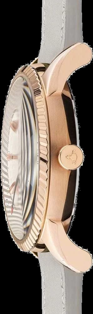Cadran blanc montre Vivienne Westwood VV240RSWH index bâtons acier inoxydable