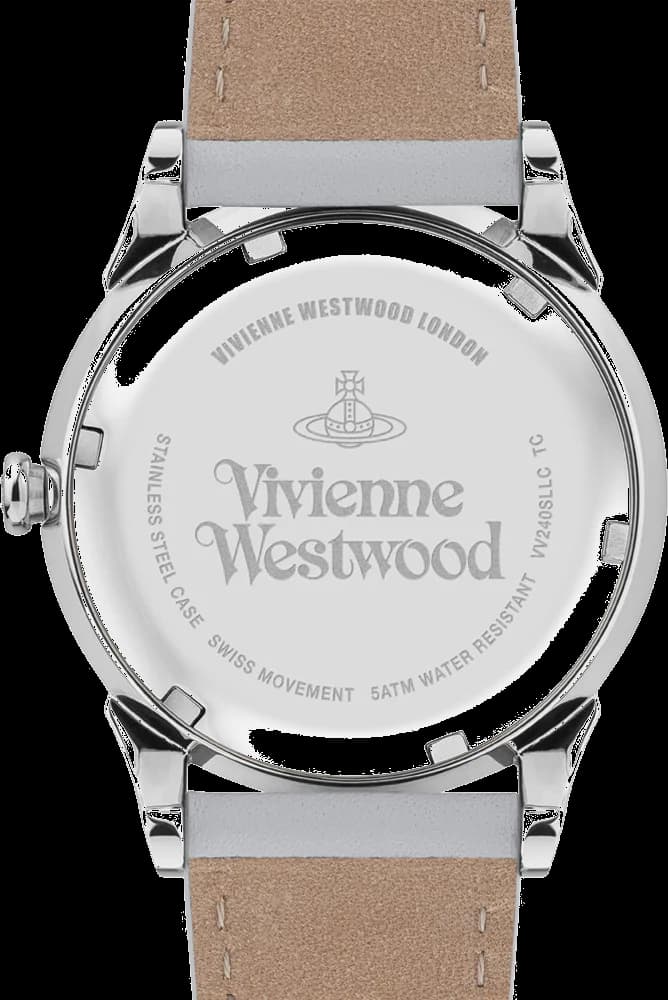 Montre Vivienne Westwood VV240SLLC femme verso boîtier argent