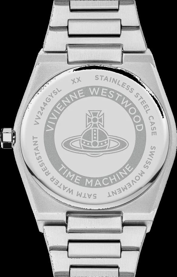 Montre Vivienne Westwood VV244GYSL femme verso boîtier argent