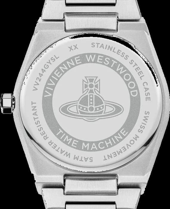 Montre Vivienne Westwood VV244SLSL femme détail cadran argent
