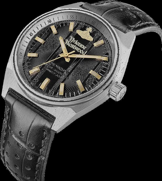 Montre Vivienne Westwood VV251BKBK homme vue de profil