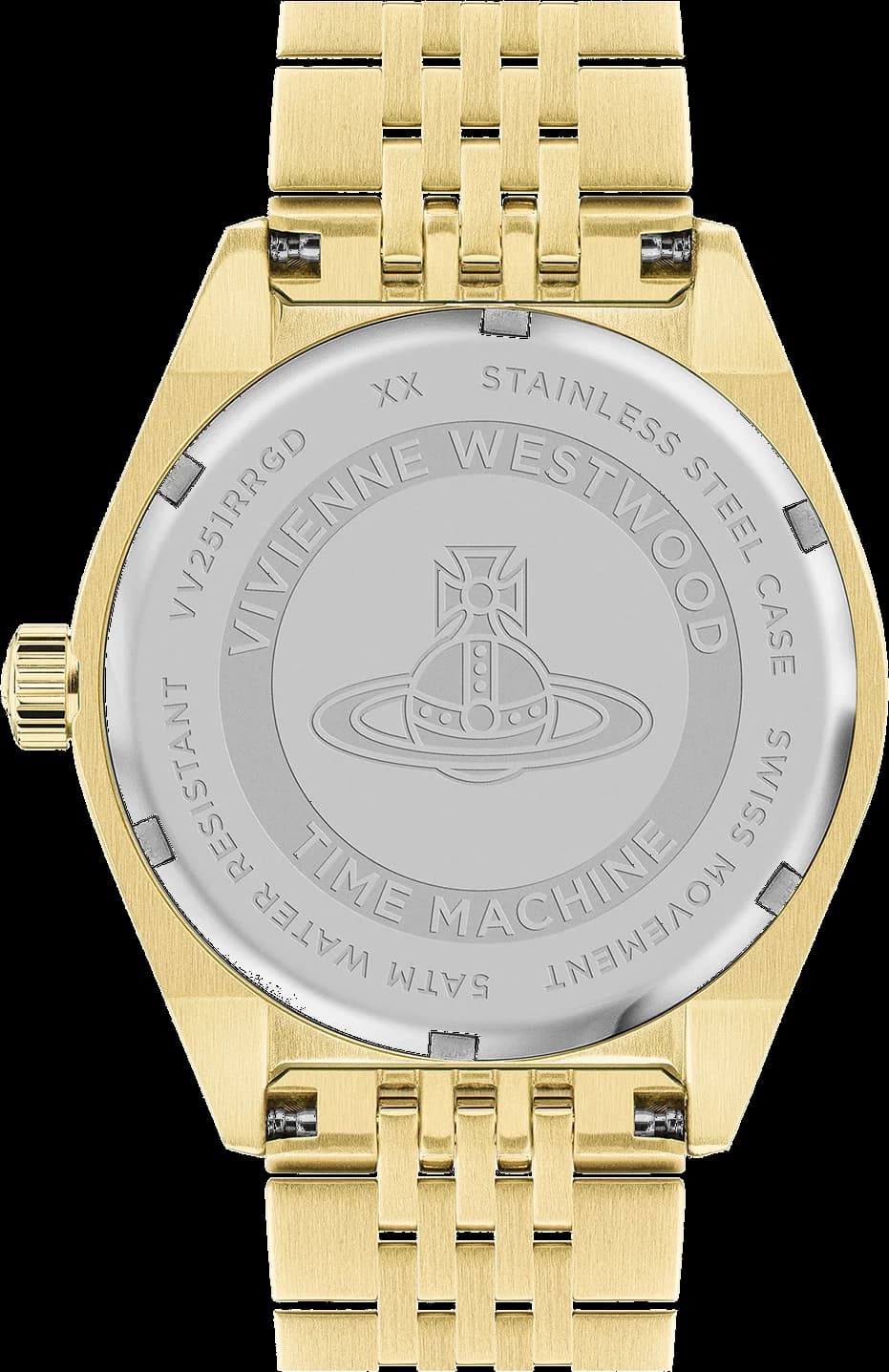 Montre Vivienne Westwood VV251RRGD cadran fuchsia index bâtons 39mm