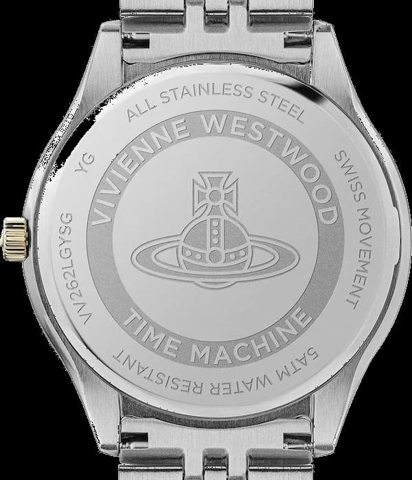 Montre Vivienne Westwood VV261BYSG femme détail cadran violet