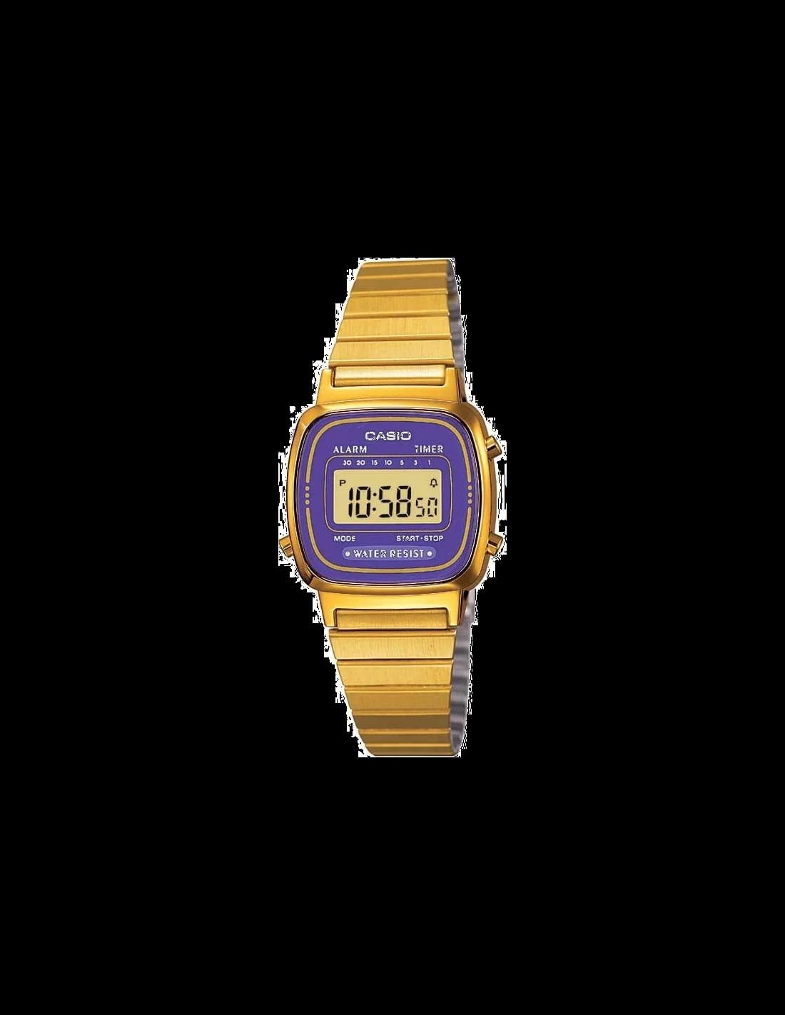Casio LA670WEGA-6EF affichage numérique — Montres Outlet