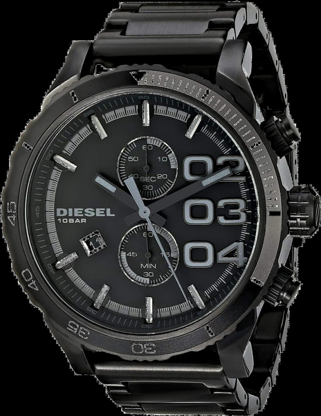 Diesel DZ4326 cadran noir — Montres Outlet