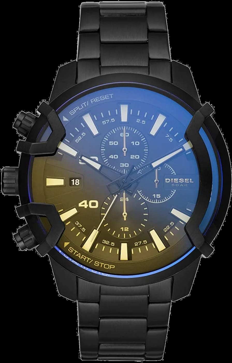 Diesel DZ4529 affichant un cadran noir — Montres Outlet