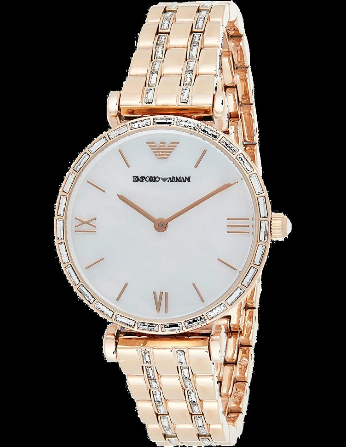 Emporio Armani AR11294 montre acier inoxydable noir — Montres Outlet