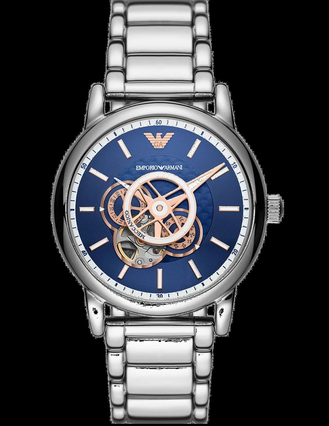 Emporio Armani AR60036 avec cadran noir — Montres Outlet