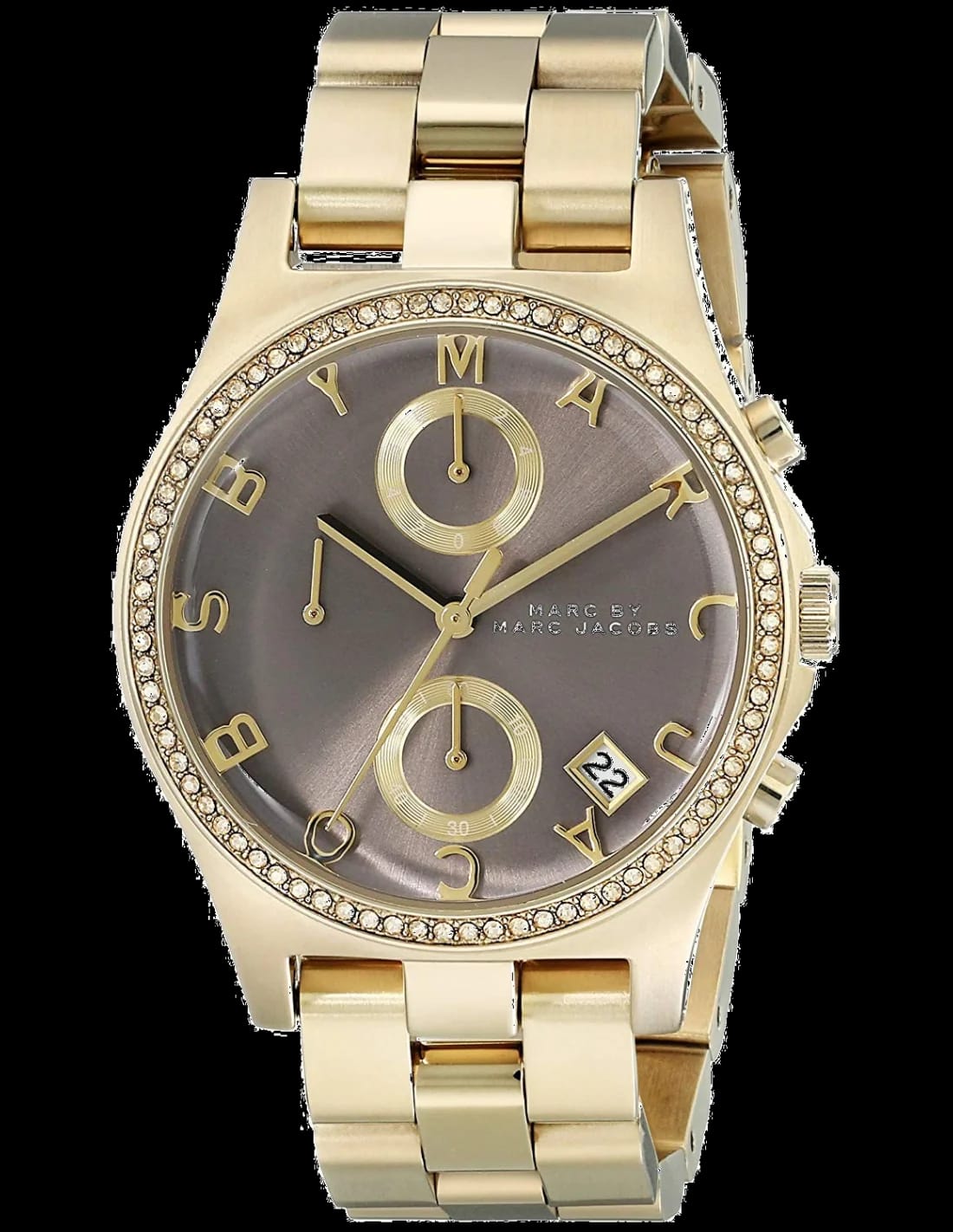 Marc Jacobs MBM3298 cadran noir — Montres Outlet