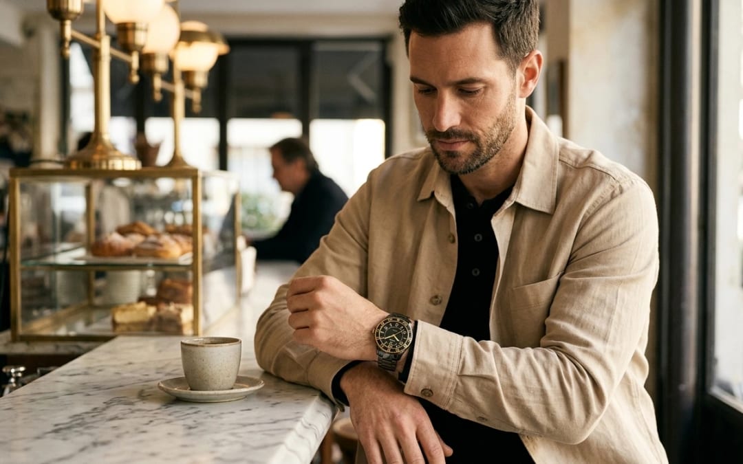 Wrist-shot — Montre Étanche 200m : Le compagnion idéal pour la plongée