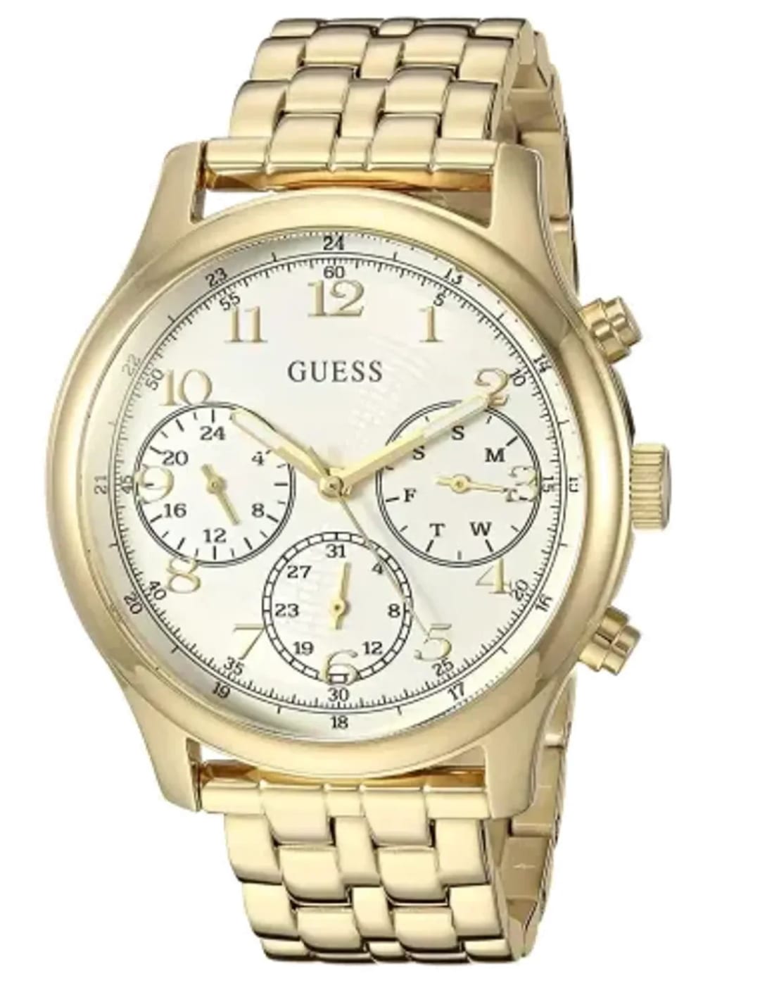 Guess Montre Femme Guess Taylor W1018L2 en acier doré