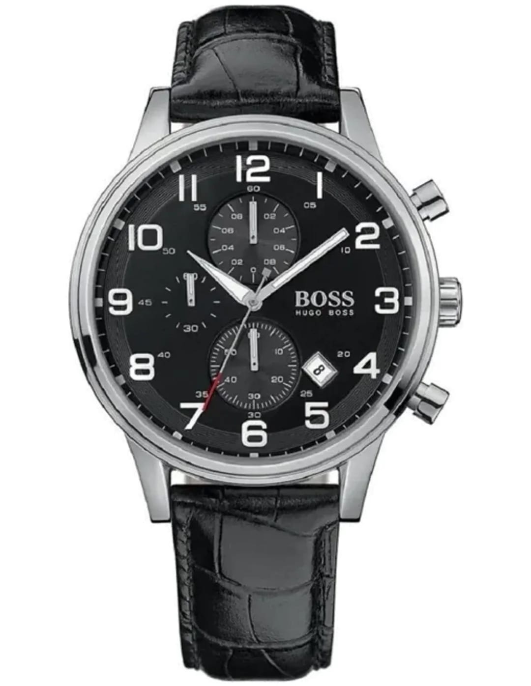 Hugo Boss Montre Hugo Boss 1512448 avec Bracelet en Cuir Noir