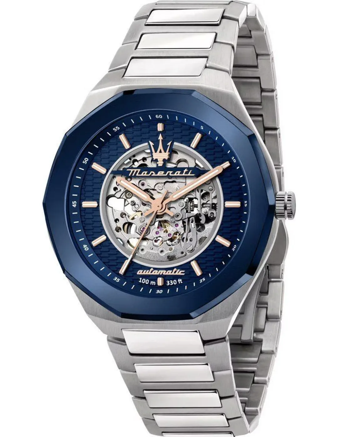 Maserati Montre Maserati Stile R8823142004 Homme argentée - maillons acier
