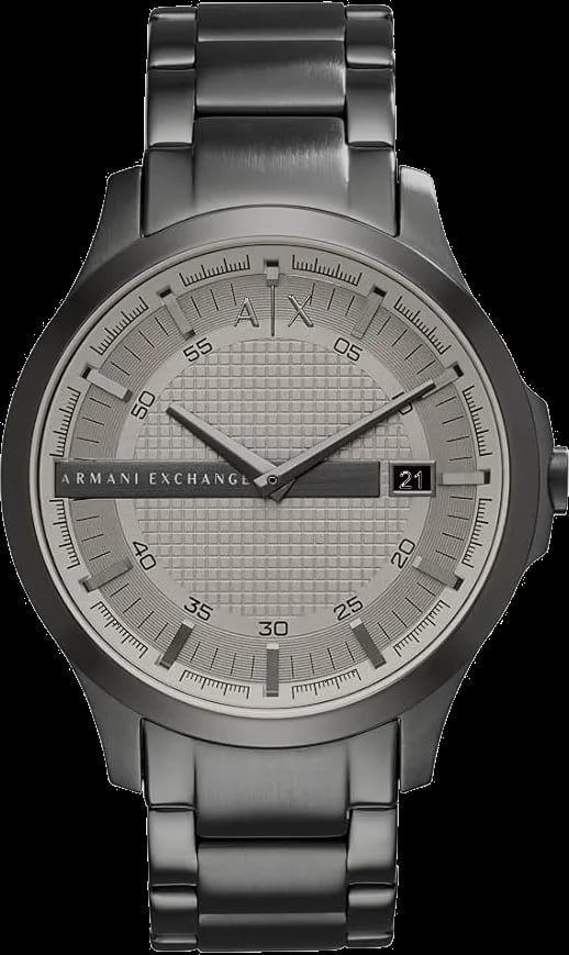 Montre Armani Exchange AX2194 homme cadran argent bracelet acier inoxydable