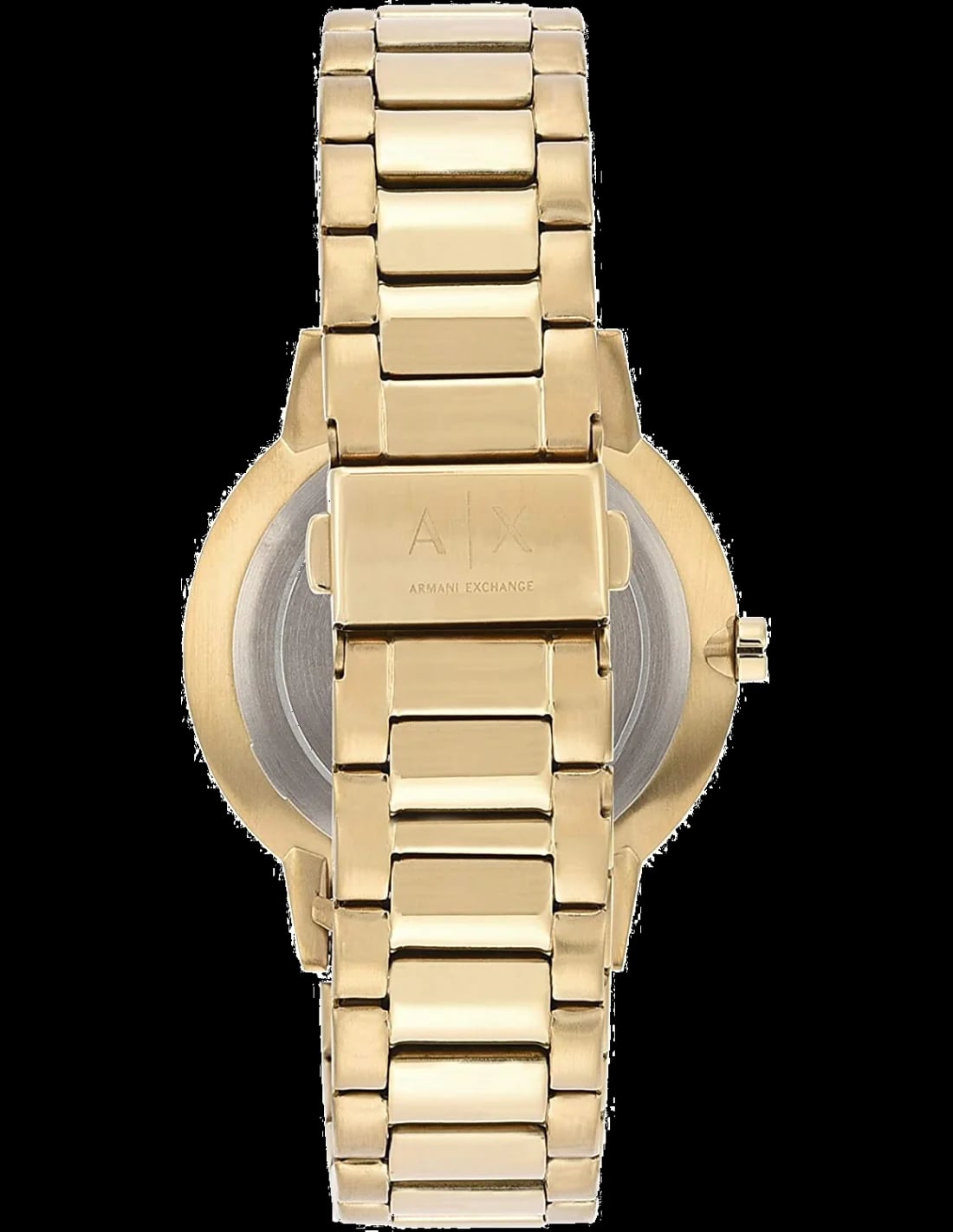 Montre Armani Exchange AX2707 homme détail cadran doré
