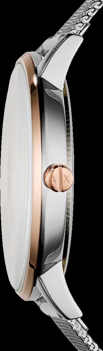 Montre Armani Exchange AX5537 femme verso boîtier argent