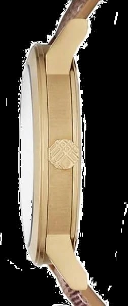 Burberry BU9026 The City montre femme boîtier or 38mm profil toile beige boucle ardillon